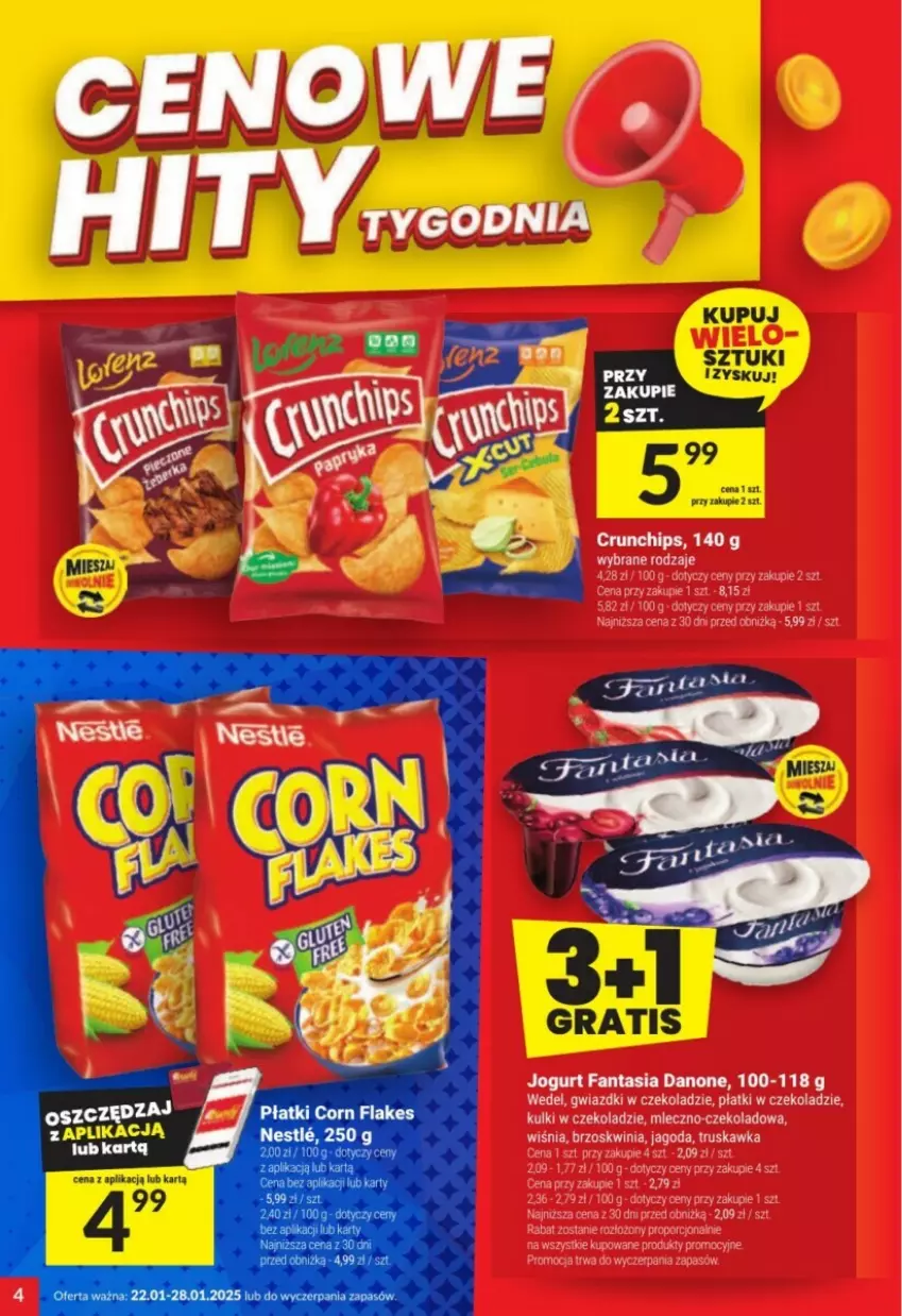 Gazetka promocyjna Twoj Market - ważna 22.01 do 28.01.2025 - strona 30 - produkty: Crunchips, Danone, Fa, Fanta, Gra, Jogurt