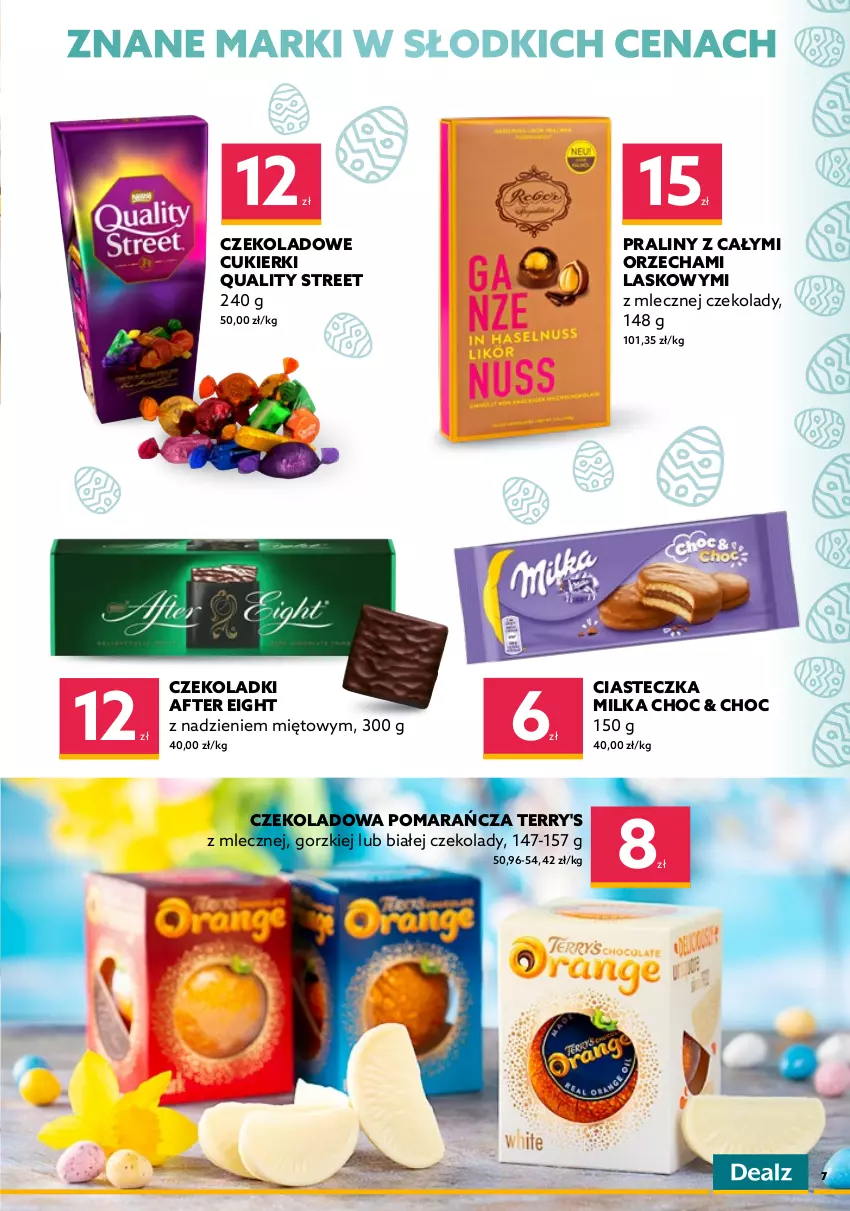 Gazetka promocyjna Dealz - KATALOG WIELKANOCNYO kurczę! Ale ceny! - ważna 28.03 do 16.04.2022 - strona 7 - produkty: Cukier, Cukierki, Mars, Milka, Praliny