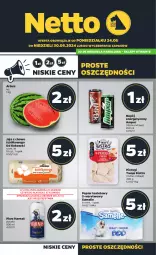 Gazetka promocyjna Netto - Od Poniedziałku - Gazetka - ważna od 30.06 do 30.06.2024 - strona 1 - produkty: Piwa, Piwo, Pierogi, Gra, Napój energetyczny, Papier, Jaja, Kosz, Papier toaletowy, Arbuz, Harnaś, Napój, Kokos