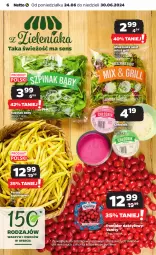 Gazetka promocyjna Netto - Od Poniedziałku - Gazetka - ważna od 30.06 do 30.06.2024 - strona 6 - produkty: Sałat, Fasola, Fasola szparagowa, Mieszanka sałat, Grill, Szpinak, Fa