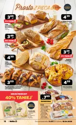Gazetka promocyjna Netto - Od Poniedziałku - Gazetka - ważna od 18.04 do 18.04.2026 - strona 12 - produkty: Tortilla Dijo, Rust, Tortilla, Bagietka, Rogal, Dan Cake, Chleb, Cappuccino, Kakao, Kokos