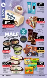 Gazetka promocyjna Netto - Od Poniedziałku - Gazetka - ważna od 18.04 do 18.04.2026 - strona 22 - produkty: Goplana, Gra, Orzeszki, Nesquik, Kaktus, Jeżyki, Kosz, Tarta, Lody, LANA, Czekolada, Kakao, Nestlé