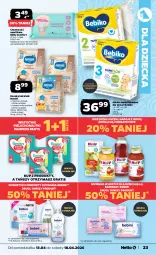 Gazetka promocyjna Netto - Od Poniedziałku - Gazetka - ważna od 18.04 do 18.04.2026 - strona 23 - produkty: HiPP, Ryż, Gra, Pampers, Mleko modyfikowane, Majtki, Napoje, Bebiko, Chusteczki, Dzieci, Pieluchomajtki, Nestlé, Mleko