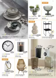 Gazetka promocyjna Jysk - Oferta tygodnia - Gazetka - ważna od 13.09 do 13.09.2022 - strona 14 - produkty: Latarnia, Kosz na bieliznę, Stojak, Kosz, Wazon, Talerz, Zegar, Lampa podłogowa, Roślina sztuczna, Lampa
