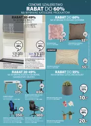 Gazetka promocyjna Jysk - Oferta tygodnia - Gazetka - ważna od 13.09 do 13.09.2022 - strona 4 - produkty: Top, Sok, Gra, Szal, Biurka, Biurko, Siatka, Roślina sztuczna, Roleta, Krzesło, Biuro, Poduszka