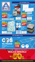 Gazetka promocyjna Aldi - Katalog Moda i Dom - Gazetka - ważna od 26.02 do 26.02.2022 - strona 1 - produkty: Koc, Gra, Pościel, Aloe vera, Obuwie, Suszarka, Poduszka, Suszarka na pranie