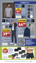 Gazetka promocyjna Aldi - Katalog Moda i Dom - Gazetka - ważna od 26.02 do 26.02.2022 - strona 11 - produkty: Ser, T-shirt, Wełna, Spodnie, Bluza, Bokserki