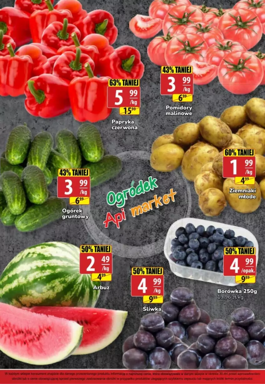 Gazetka promocyjna Gram market - ważna 02.08 do 08.08.2023 - strona 6 - produkty: Borówka, Papryka