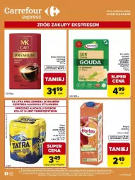Gazetka promocyjna Carrefour - Gazetka Express - Gazetka - ważna od 02.02 do 02.02.2026 - strona 2 - produkty: Piwa, Piwo, Ser, Gra, Królewski, Kawa mielona, Kawa, Tatra, Edam, Napój