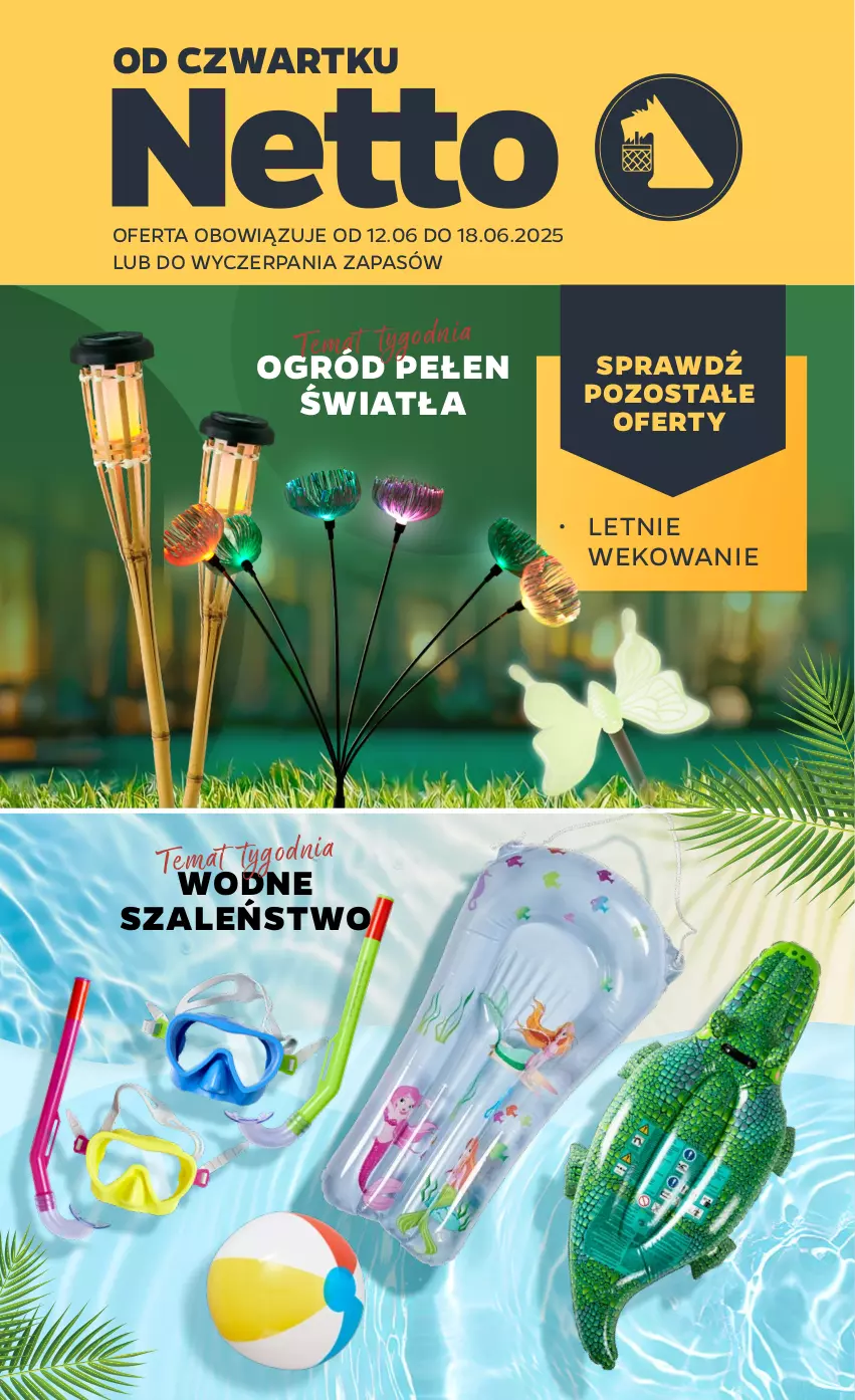 Gazetka promocyjna Netto - Od Czwartku Przemysłowa - ważna 12.06 do 18.06.2025 - strona 1 - produkty: Ogród, Szal