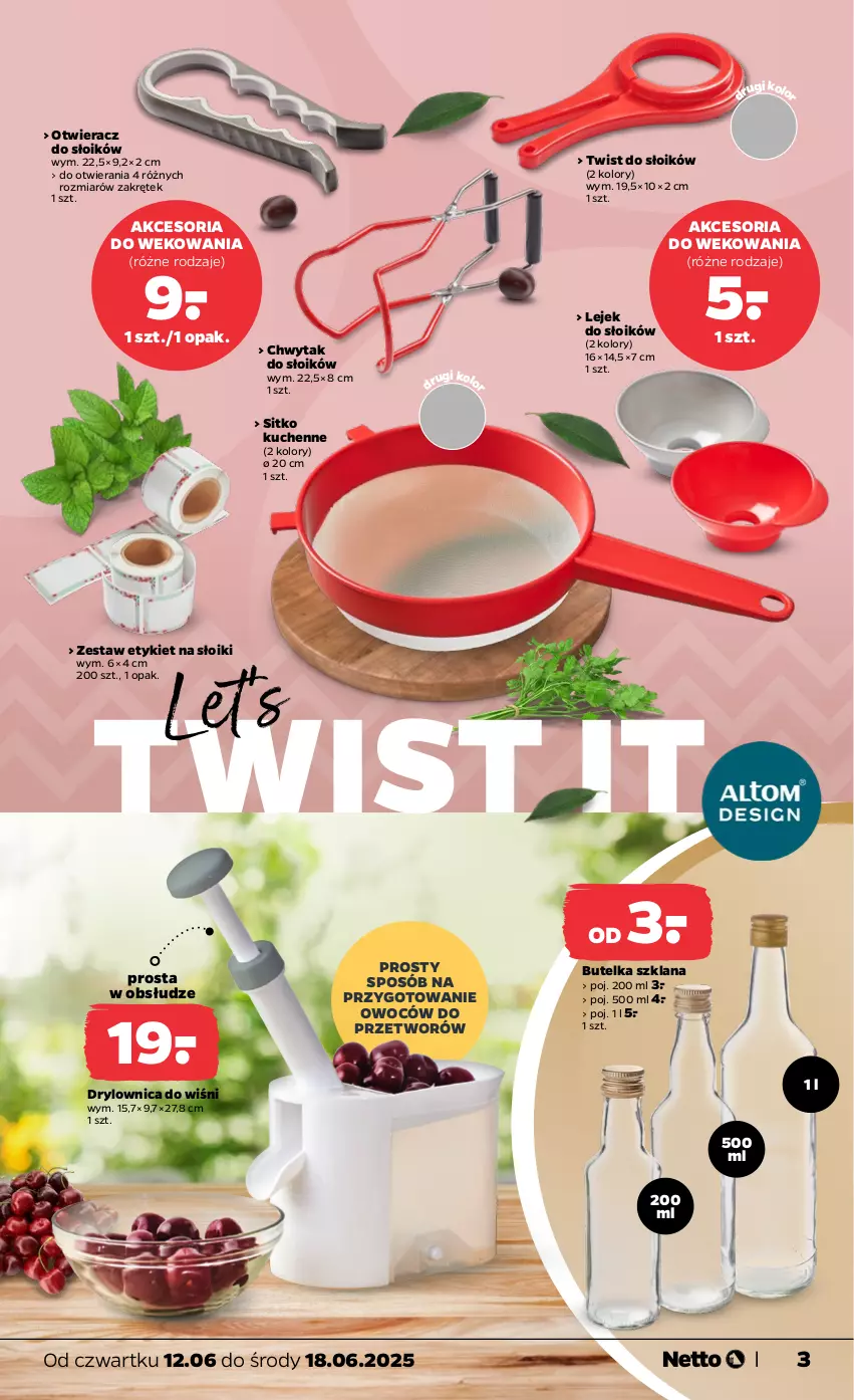 Gazetka promocyjna Netto - Od Czwartku Przemysłowa - ważna 12.06 do 18.06.2025 - strona 3 - produkty: LANA, Otwieracz