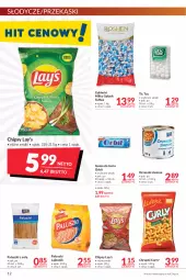 Gazetka promocyjna Makro - [Oferta promocyjna] Artykuły spożywcze i przemysłowe - Gazetka - ważna od 21.02 do 21.02.2022 - strona 12 - produkty: Lajkonik, Orzeszki, Cukier, Chipsy, Chrupki, Orbit, Guma do żucia, Cukierki, Orzeszki ziemne, Lay’s