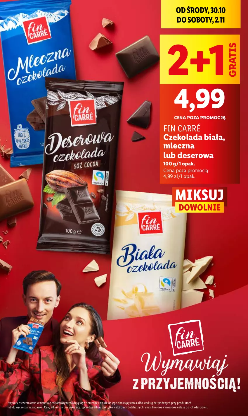 Gazetka promocyjna Lidl - GAZETKA - ważna 30.10 do 02.11.2024 - strona 17 - produkty: Czekolada, Deser, Gra, Ser