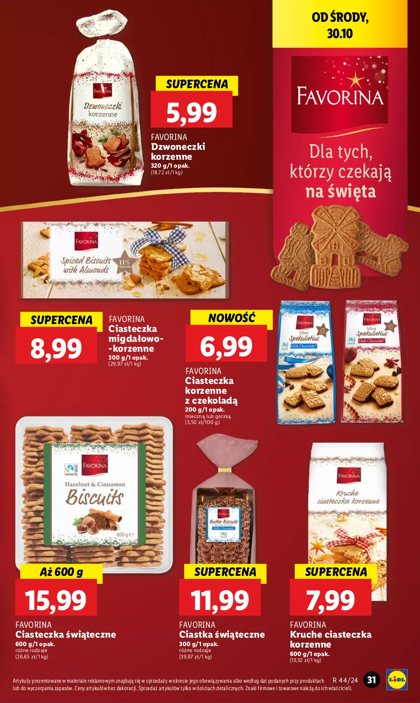 Gazetka promocyjna Lidl - GAZETKA - ważna 30.10 do 02.11.2024 - strona 39 - produkty: Ciastka, Fa