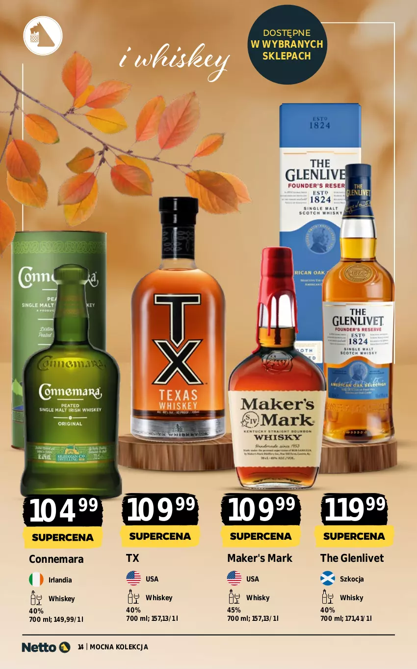 Gazetka promocyjna Netto - Alkohole - Mocne - ważna 10.11 do 22.11.2025 - strona 14 - produkty: Koc, Whiskey, Whisky