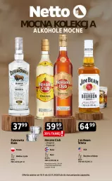Gazetka promocyjna Netto - Alkohole - Mocne - Gazetka - ważna od 22.11 do 22.11.2025 - strona 1 - produkty: Rum, Gin, Bourbon, Whiskey, Wódka, Alkohole, Jim Beam