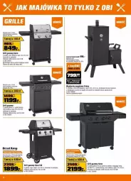 Gazetka promocyjna Obi - Gazetka - ważna od 06.05 do 06.05.2025 - strona 13 - produkty: Por, Puf, Termometr, Grill, Grill gazowy