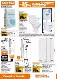 Gazetka promocyjna Obi - Gazetka - ważna od 06.05 do 06.05.2025 - strona 6 - produkty: Kabina prysznicowa, Kompakt WC, Bateria umywalkowa, Tablet, Termos, Tera, Rasco, Perła, Piast, Bateria, Cersanit, Miska