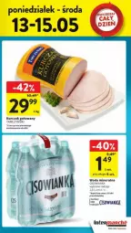 Gazetka promocyjna Intermarche - Gazetka - ważna od 15.05 do 15.05.2024 - strona 12 - produkty: Kurczak, Kurczak gotowany, Tarczyński, Woda mineralna, Woda, Cisowianka
