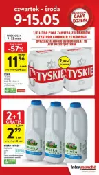 Gazetka promocyjna Intermarche - Gazetka - ważna od 15.05 do 15.05.2024 - strona 36 - produkty: Piwo, Tyskie, Mąka, Mleko