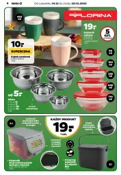 Gazetka promocyjna Netto - Akcesoria i dodatki - Gazetka - ważna od 20.12 do 20.12.2023 - strona 6 - produkty: Sweter, Por, Mus, Pojemnik, Pojemnik do przechowywania, Kubek, Miska