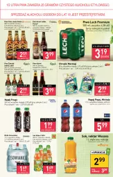 Gazetka promocyjna Stokrotka - Market - Gazetka - ważna od 11.01 do 11.01.2023 - strona 9 - produkty: Piwa, Piwo, Sok, Gra, Mirinda, Chrupki, Tatra, Pepsi, Kubuś, Wosana, Woda, Karmi, Napój, Cisowianka, Nektar, Kozel, Lech Premium