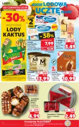 Gazetka promocyjna Kaufland - OFERTA TYGODNIA - Gazetka - ważna od 31.08 do 31.08.2022 - strona 30 - produkty: Cukier, Kaktus, Big Milk, Lody, Algida, E. Wedel, Waga, Olej, LG