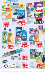 Gazetka promocyjna Kaufland - OFERTA TYGODNIA - Gazetka - ważna od 31.08 do 31.08.2022 - strona 45 - produkty: Ludwik, Domestos, Finish, Tablet, Proszek do prania, Persil, Cillit Bang, Calgon, Płyn do mycia, Zmywarki, Sidolux, Tabletki do zmywarki, Folia aluminiowa, LG