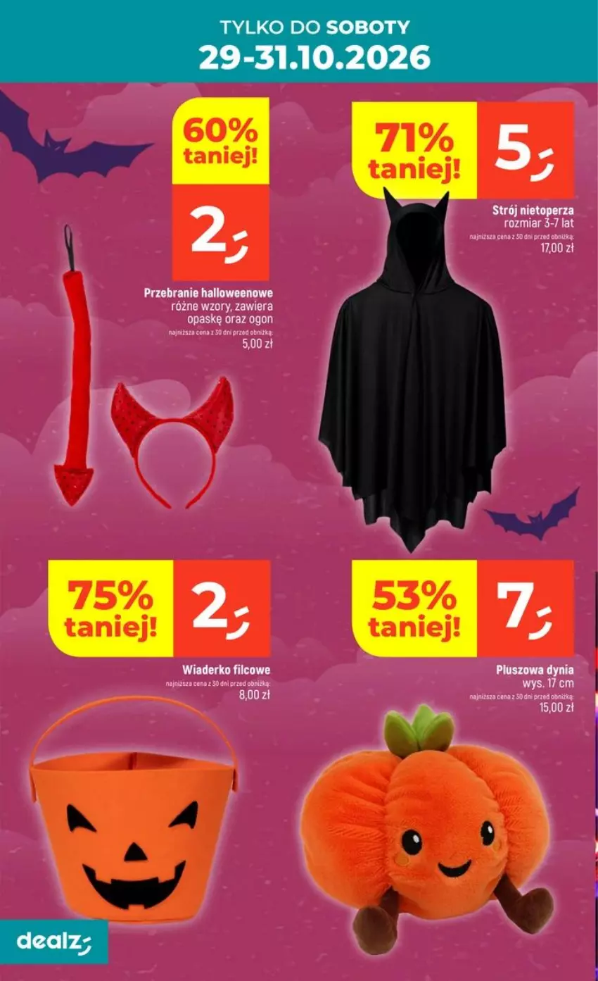 Gazetka promocyjna Dealz - NOWA GAZETKA - ważna 29.10 do 04.11.2026 - strona 14 - produkty: Fa, Przebranie
