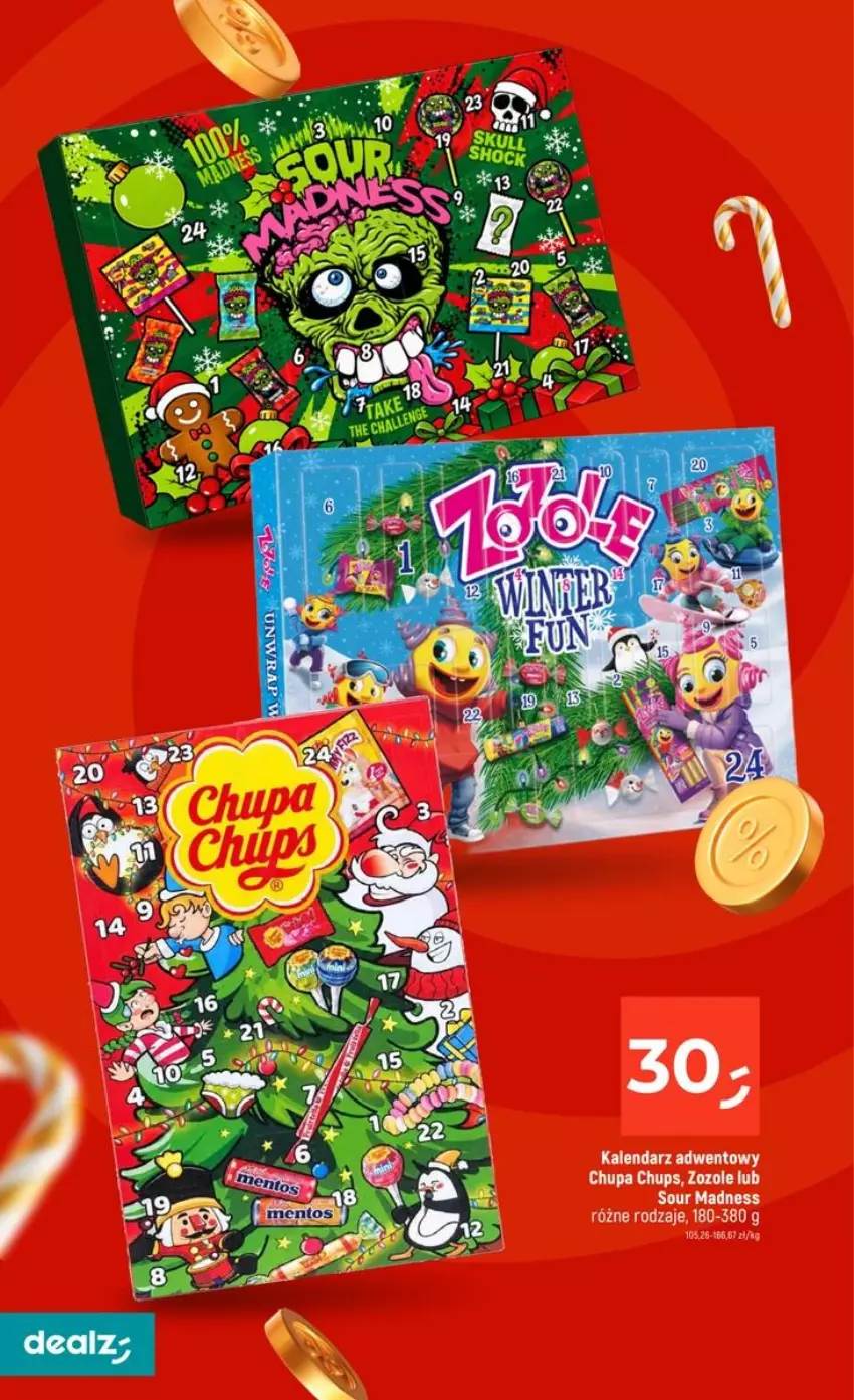 Gazetka promocyjna Dealz - NOWA GAZETKA - ważna 29.10 do 04.11.2026 - strona 26 - produkty: Chupa Chups, Kalendarz, Kalendarz adwentowy
