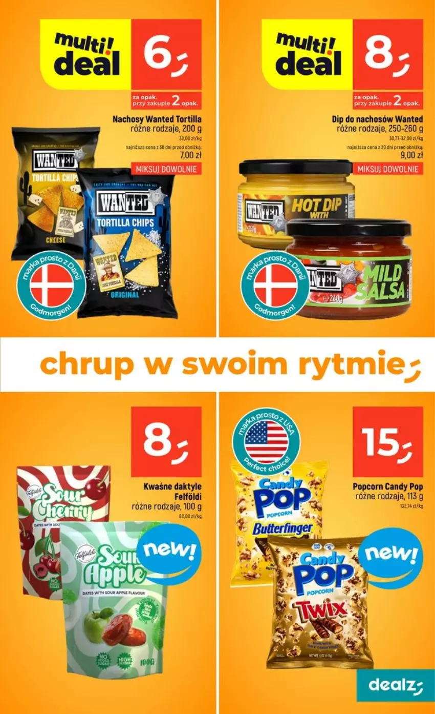 Gazetka promocyjna Dealz - NOWA GAZETKA - ważna 29.10 do 04.11.2026 - strona 39 - produkty: Candy, Daktyle, Popcorn, Tortilla