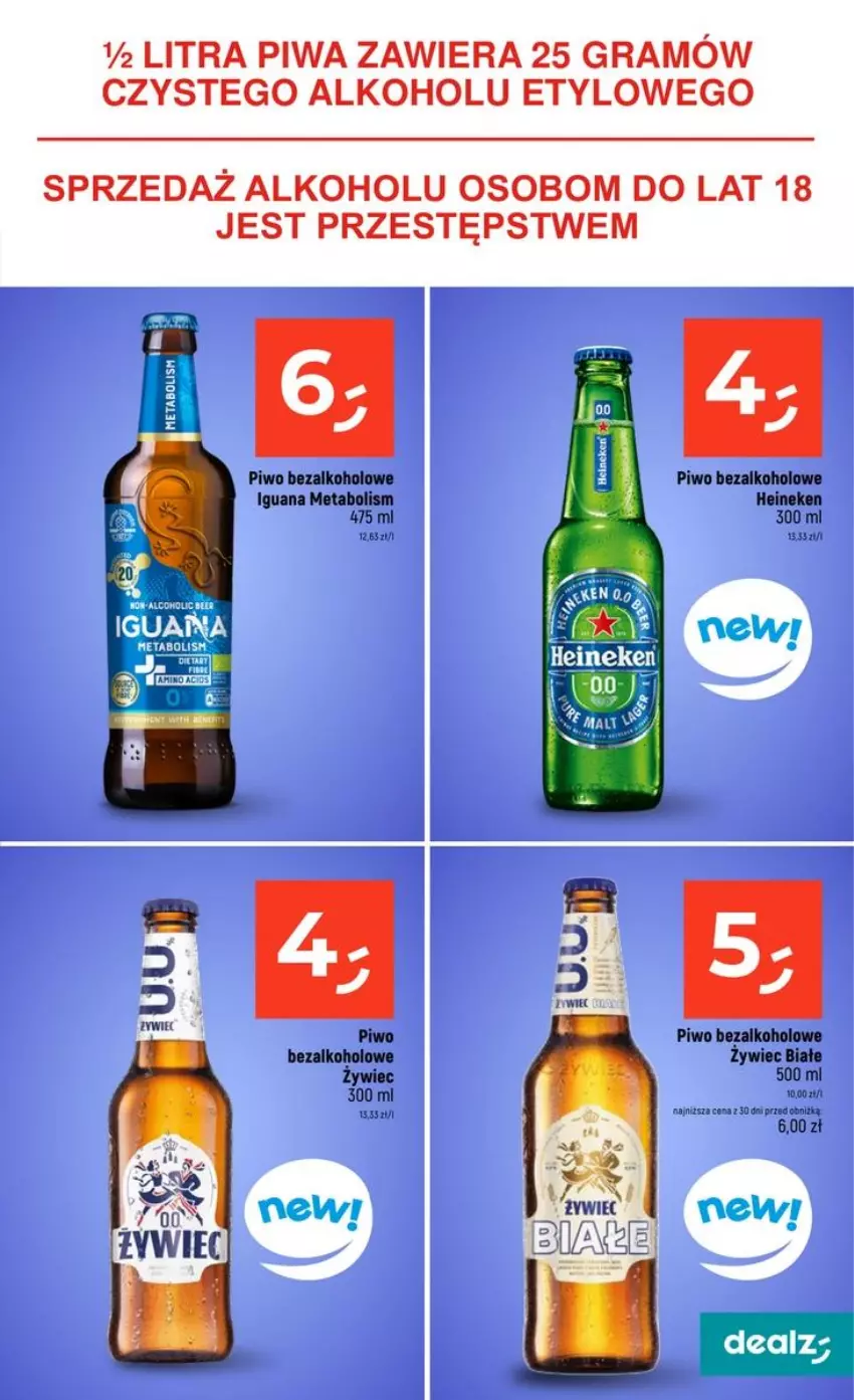Gazetka promocyjna Dealz - NOWA GAZETKA - ważna 29.10 do 04.11.2026 - strona 41 - produkty: Gra, Heineken, Piwa, Piwo