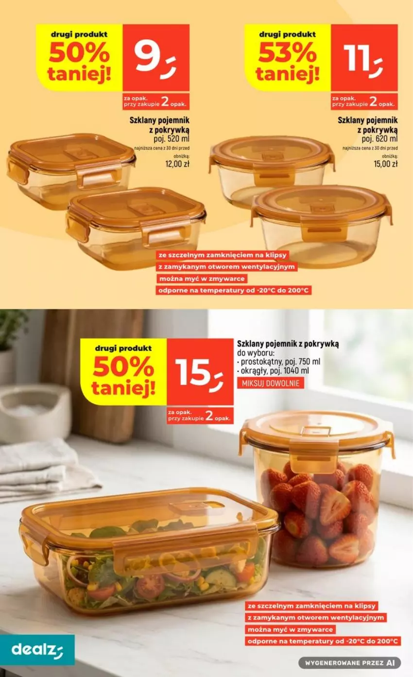 Gazetka promocyjna Dealz - NOWA GAZETKA - ważna 29.10 do 04.11.2026 - strona 52 - produkty: Fa, Pojemnik, Pojemnik szklany, Pojemnik z pokrywką