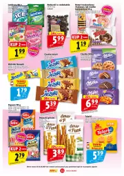 Gazetka promocyjna Prim Market - Gazetka - ważna od 09.10 do 09.10.2024 - strona 11 - produkty: Ciastka, Nesquik, Grissini, Jeżyki, Wafelek, Pizza, Popcorn, Rodzynki, Lorenz, Donut, Kakao, Milka