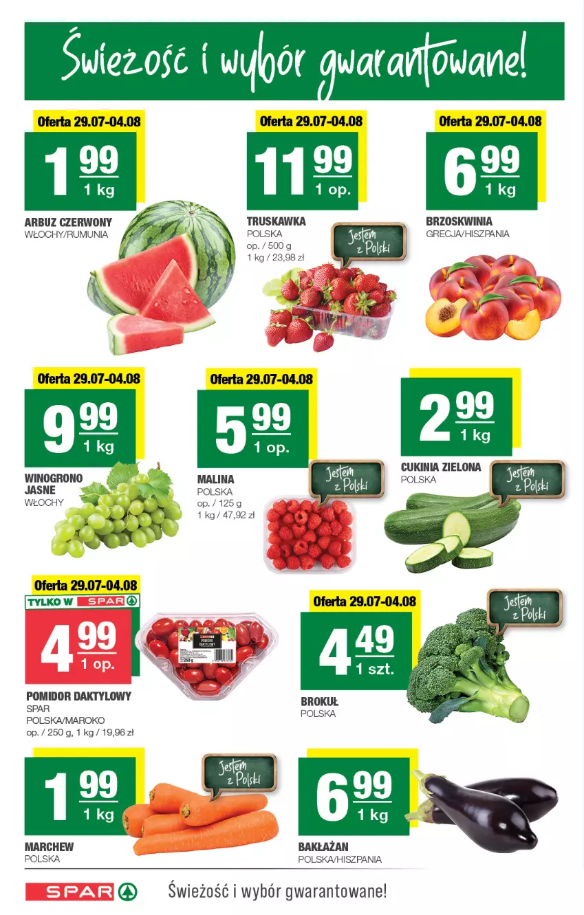 Gazetka promocyjna Spar - Spar - ważna 29.07 do 09.08.2026 - strona 2 - produkty: Arbuz, Rum, Wino