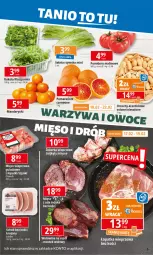 Gazetka promocyjna E Leclerc - Gazetka - ważna od 24.02 do 24.02.2025 - strona 5 - produkty: Mandarynki, Roszponka, Rukola, Pomarańcze, Wołowina, Mięso wieprzowe, Mięso, Schab bez kości