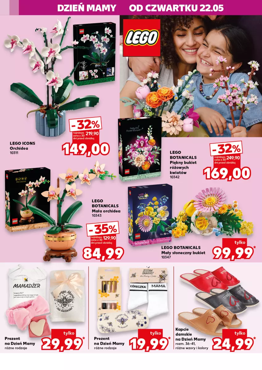 Gazetka promocyjna Kaufland - Mocny Start - ważna 26.05 do 28.05.2025 - strona 12 - produkty: Bukiet, Kapcie, LEGO