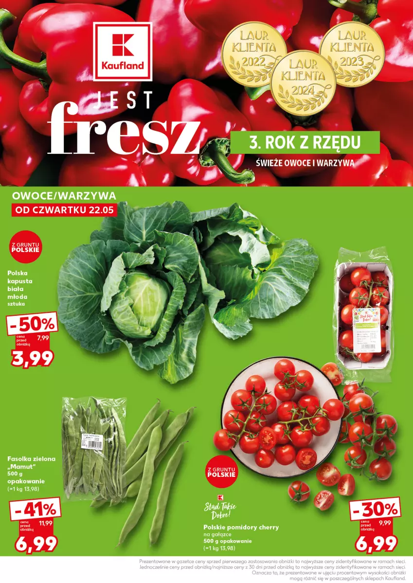 Gazetka promocyjna Kaufland - Mocny Start - ważna 26.05 do 28.05.2025 - strona 18 - produkty: Fa, Grunt, Owoce, Pomidory, Warzywa