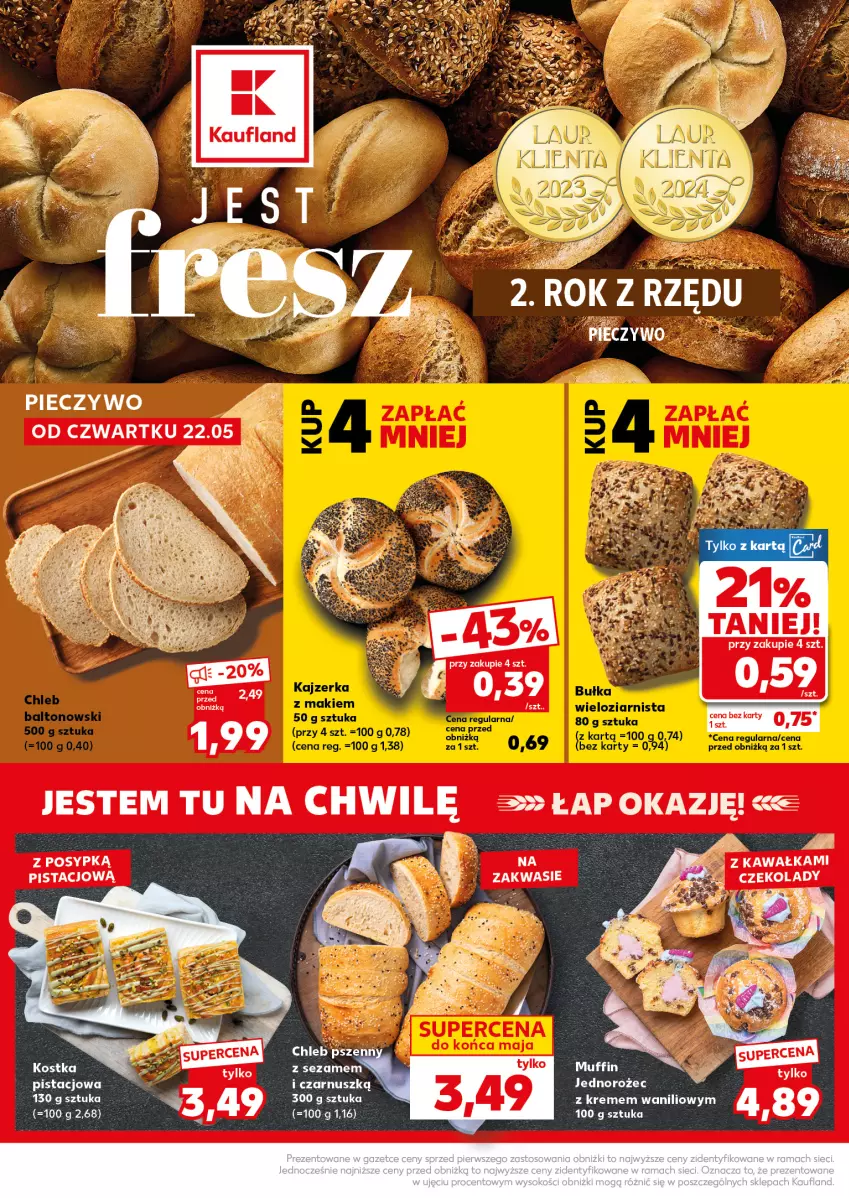 Gazetka promocyjna Kaufland - Mocny Start - ważna 26.05 do 28.05.2025 - strona 26 - produkty: Chleb, Jednorożec, Kawa, Piec, Pieczywo, Sezam