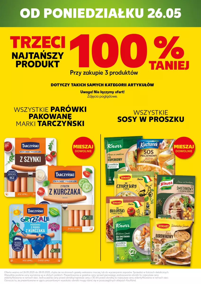 Gazetka promocyjna Kaufland - Mocny Start - ważna 26.05 do 28.05.2025 - strona 5 - produkty: Sos, Tarczyński, Waga