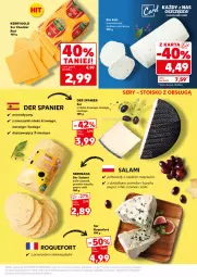 Gazetka promocyjna Kaufland - Mocny Start - Gazetka - ważna od 28.05 do 28.05.2025 - strona 25 - produkty: Cheddar, Ser, Salami, Czosnek, Pieprz, Bazyl, Roquefort, Ser salami, Bazylia