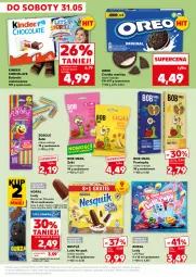 Gazetka promocyjna Kaufland - Mocny Start - Gazetka - ważna od 28.05 do 28.05.2025 - strona 29 - produkty: Ciastka, Nesquik, Lody, Tonik, Baton, Kakao, Oreo, Kinder, Fa