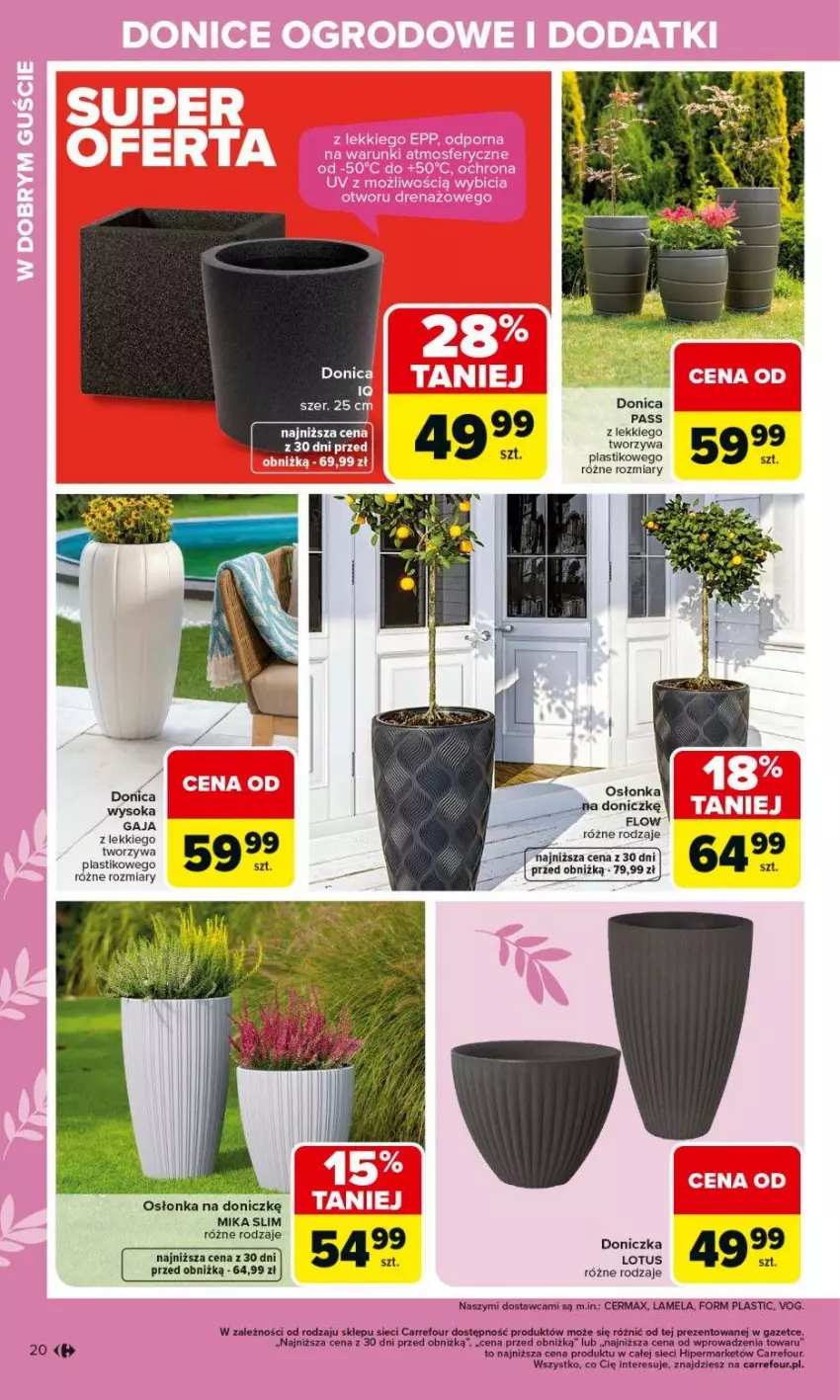 Gazetka promocyjna Carrefour - Gazetka Ogród - ważna 02.03 do 04.04.2026 - strona 20 - produkty: Osłonka, Sok