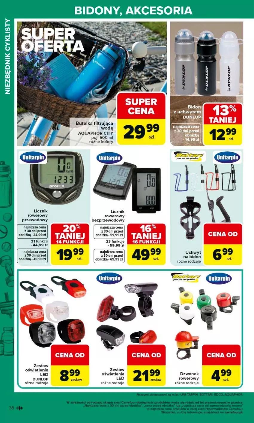 Gazetka promocyjna Carrefour - Gazetka Ogród - ważna 02.03 do 04.04.2026 - strona 38 - produkty: Aquaphor, Dzwonek, Rower