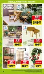 Gazetka promocyjna Carrefour - Gazetka Ogród - Gazetka - ważna od 04.04 do 04.04.2026 - strona 12 - produkty: Stolik, Stół, Sofa, Kwietnik, Fotel, Fa