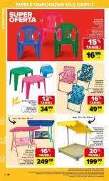 Gazetka promocyjna Carrefour - Gazetka Ogród - Gazetka - ważna od 04.04 do 04.04.2026 - strona 16 - produkty: Sos, Huśtawka, Stolik, Dzieci