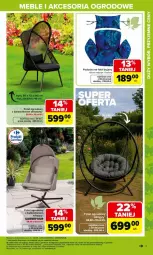 Gazetka promocyjna Carrefour - Gazetka Ogród - Gazetka - ważna od 04.04 do 04.04.2026 - strona 3 - produkty: Baldachim, Poducha, Fotel, Meble
