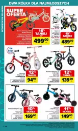 Gazetka promocyjna Carrefour - Gazetka Ogród - Gazetka - ważna od 04.04 do 04.04.2026 - strona 30 - produkty: Top, Rama, Rower, Dzieci, Waga, Rowerek