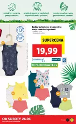 Gazetka promocyjna Lidl - GAZETKA - Gazetka - ważna od 26.06 do 26.06.2021 - strona 39 - produkty: Body, Kosz, Koszulka, Dzieci, Fa