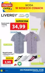 Gazetka promocyjna Lidl - GAZETKA - Gazetka - ważna od 26.06 do 26.06.2021 - strona 6 - produkty: Karp, Kosz, Skarpetki, Koszula, Moda